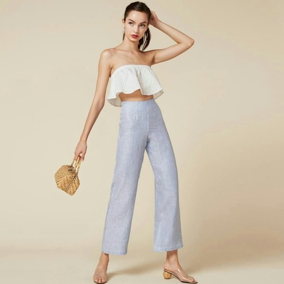 Reformation Pants - Reformation - Ribcage Sailor Pants NWOT